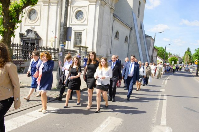 Przemarsz uczestników Jubileuszu 100-lecia Jagiełły